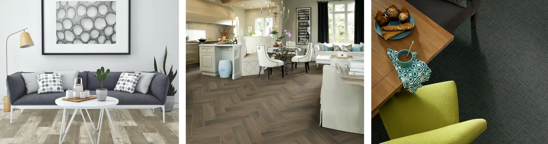 waterproof flooring room scenes